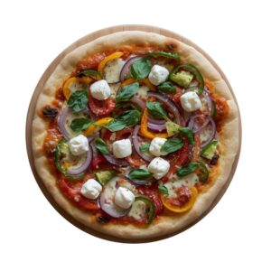 Capsicum Paneer Pizza