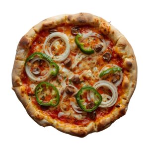 Onion & Capsicum Pizza