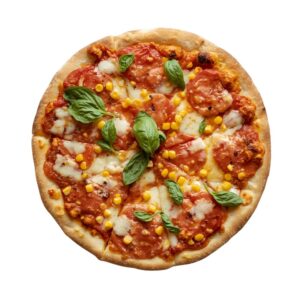 Tomato & Golden Corn Pizza