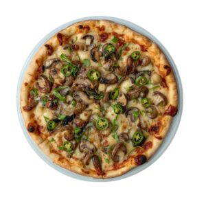 Jalapeno & Mushroom Pizza